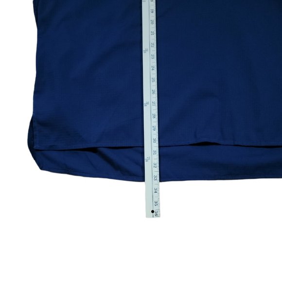 Carhartt Mens Ripstop Utility Scrub Top Sz 3X Navy Medical Shirt - Picture 5 of 8